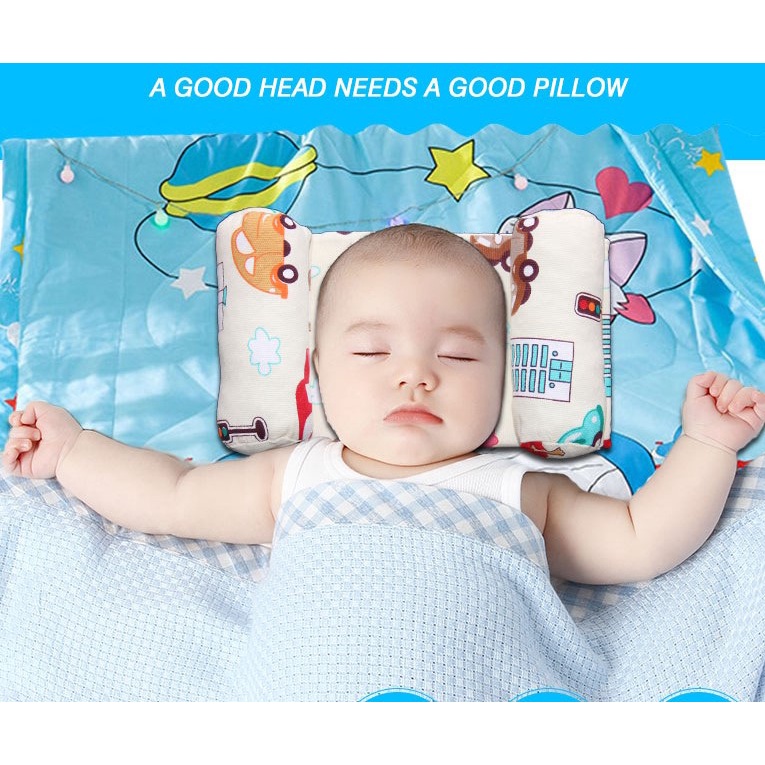 Gối cho bé từ 0-3 tháng