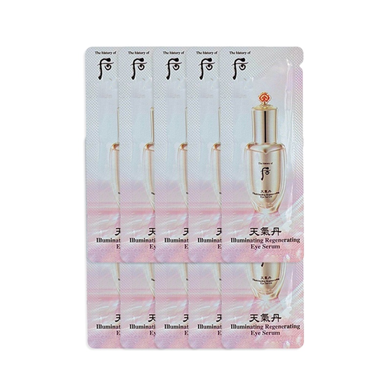 Combo 10  Tinh Chất Tái Sinh Vùng Mắt Whoo Cheo Illuminating Regenerating Eye Serum 1mlx10