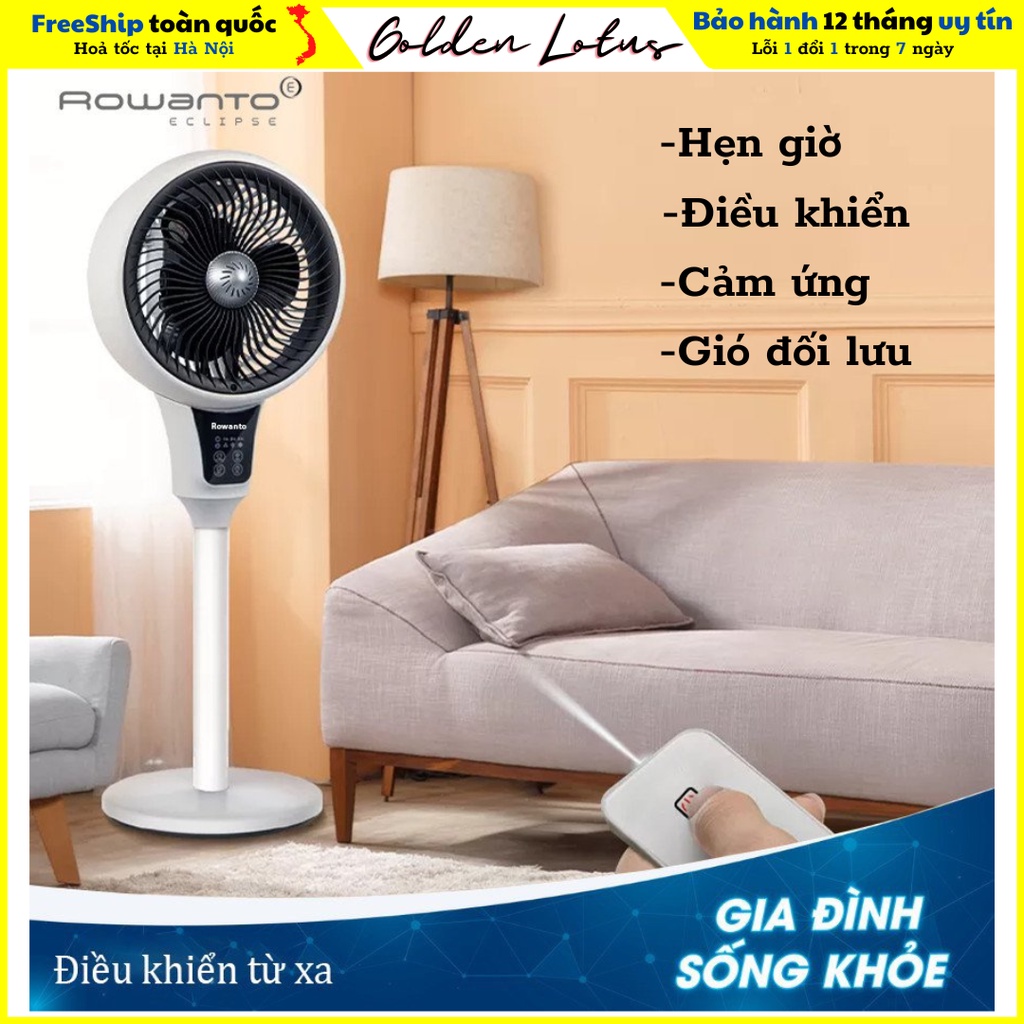 Độc quyềnQuạt cây để sàn 3 cánh quạt gió đối lưu công suất 40W sử dụng motor lõi đồng, có điều khiển từ xa cảm ứng.