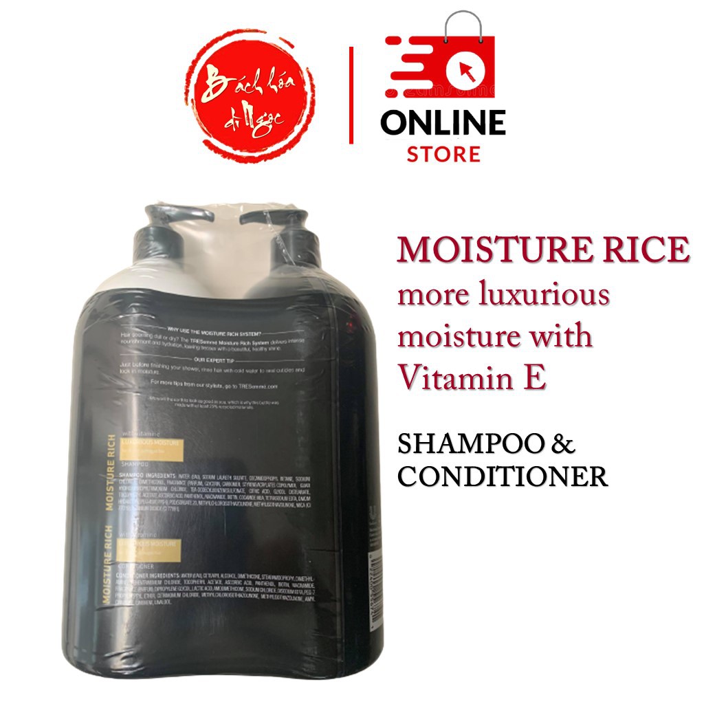 [CÓ HẠN] 🇺🇸 COMBO Dầu gội đầu TRESemmé 1.15L + Dầu xả 1.15L - Dầu gội chuyên nghiệp nhập khẩu từ USA hồi sinh tóc nhuộm