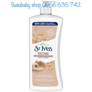 Sữa Dưỡng Thể ST.IVES Yến Mạch Và Bơ 621ml