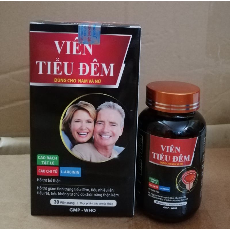 Viên tiểu đêm tăng cường chức năng thận, giảm tình trạng tiểu đêm.
