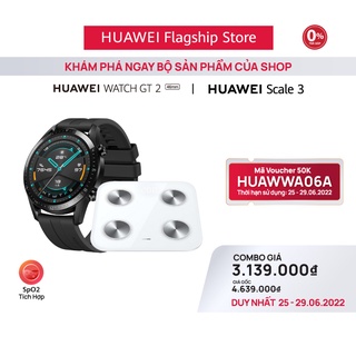 Bộ Sản Phẩm Huawei (Watch GT2 + Scale 3)