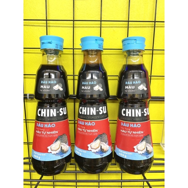 Dầu hào Chinsu Hàu tự nhiên chai 400g