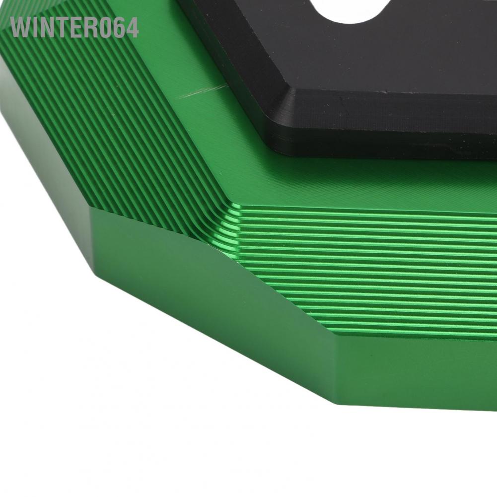 Bộ phận bảo vệ đĩa đệm phía trước Bảo vệ bằng hợp kim nhôm thay thế cho NINJA250 / 300 2013‑2017 Winter064