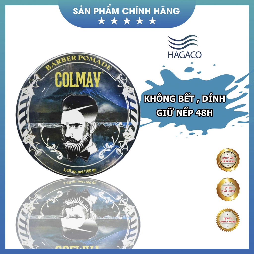 Sáp TẠO KIỂU TÓC dành cho nam COLMAY Chính Hãng giữ nếp tóc chuẩn soái ca MN09