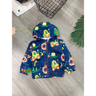 Áo gió bé trai quảng châu 2 lớp
