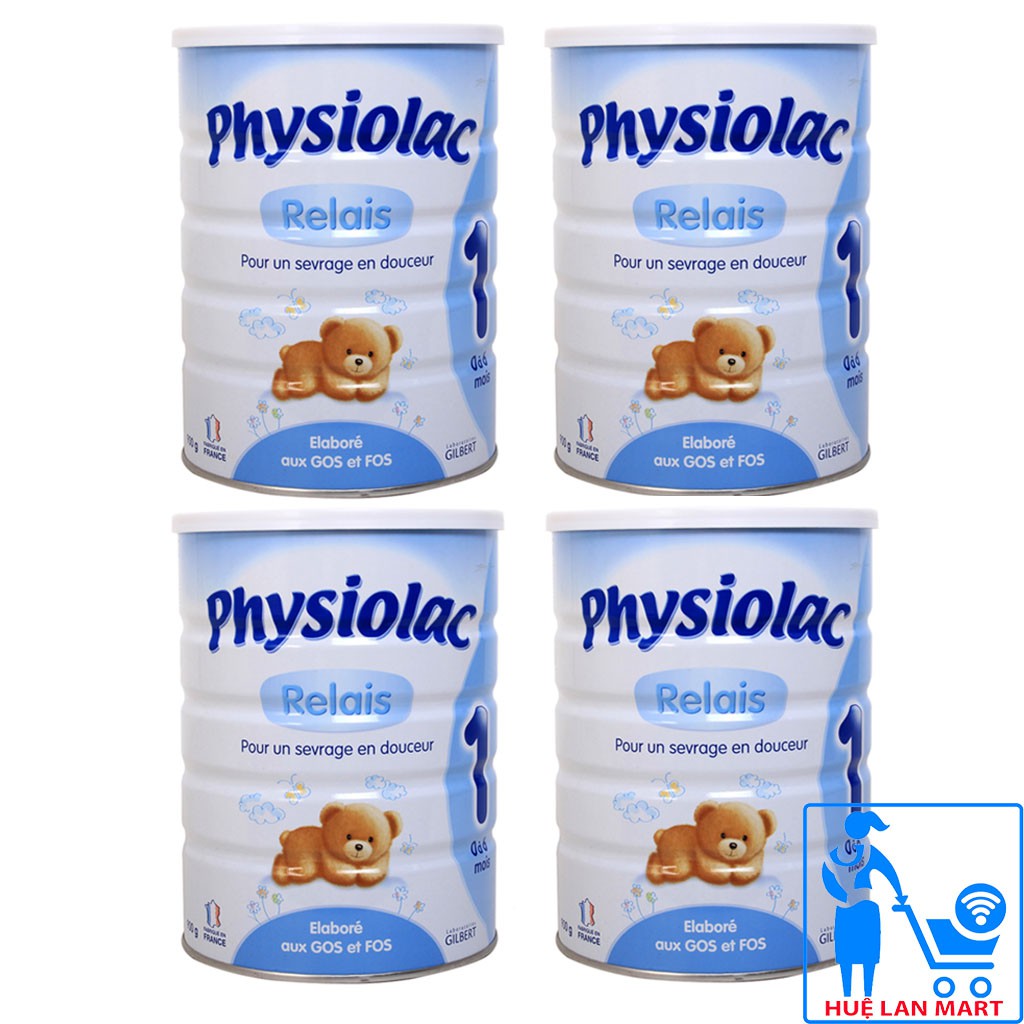 Combo 4 Sữa Bột Physiolac 1 900g