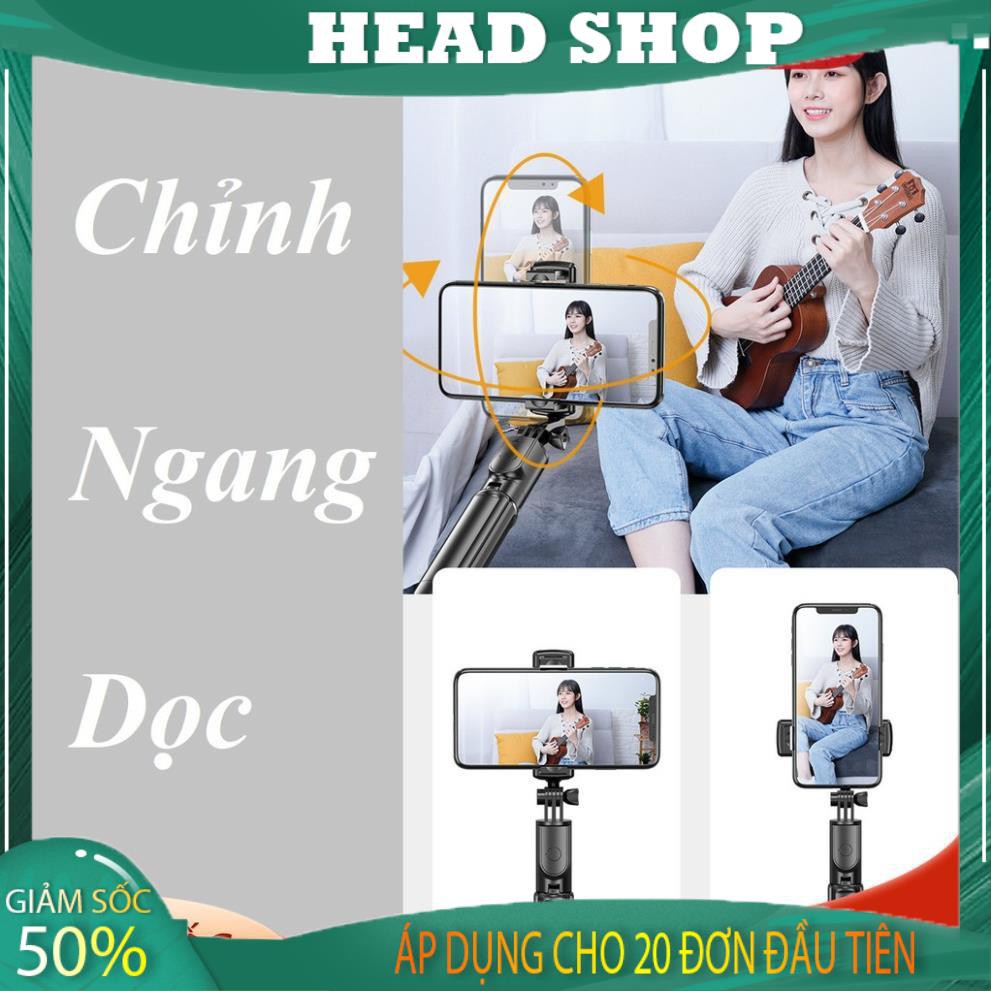 Gậy chụp ảnh tự sướng Bluetooth kiêm tripod 3 chân SELFIE Livestream S03 HEAD SHOP | BigBuy360 - bigbuy360.vn