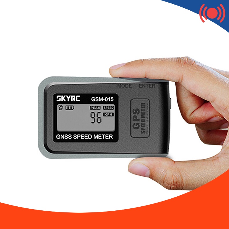 Đồng hồ đo tốc độ bằng GPS (GPS Speed Meter) SkyRC GSM-015 dùng cho tàu/xe/máy bay điều khiển từ xa