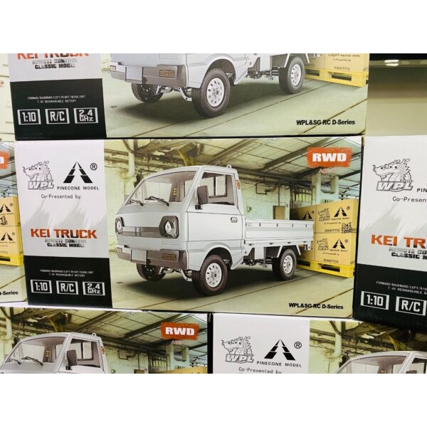 WPL D12  Xe bán tải điều khiển từ xa WPL D-12 - Xe ô tô mô hình bán tải RC WPL D 12