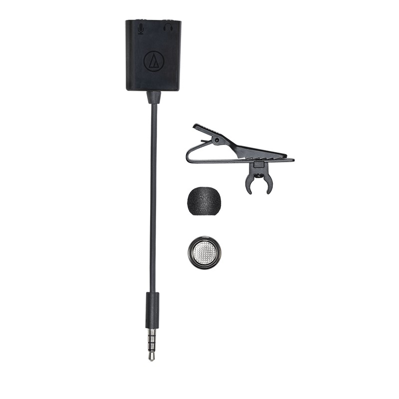 [Mã ELHACE giảm 4% đơn 300K] Micro Gài Áo Cho Máy Ảnh, Máy Quay Audio-Technica ATR3350XIS - Hàng Chính Hãng