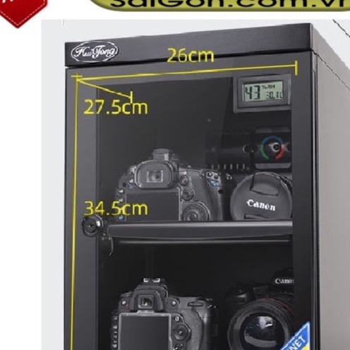 Tủ chống ẩm DryCabi S-32, 32 lít - Hàng chính hãng