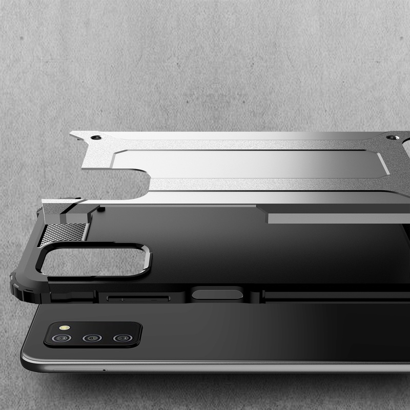 Ốp Điện Thoại Armor Màu Trơn Chống Sốc Cho Samsung Galaxy A03s A02s A02 A12 A52 A72 A52s A31 A21s A20s M32 M12 M02s