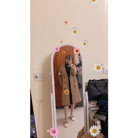 (Sẵn xanh xl) Áo mangto nữ dáng dài đẹp | BigBuy360 - bigbuy360.vn