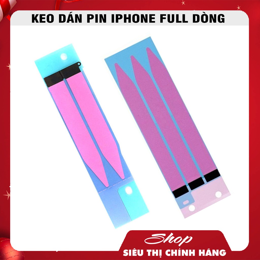 MIẾNG DÁN PIN IPHONE - CAO SU DÁN PIN IPHONE