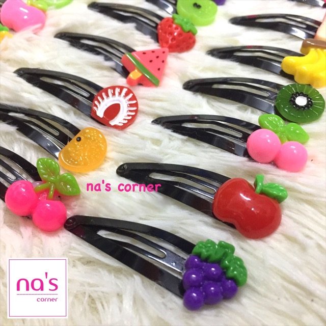 Kẹp tóc mái nhiều mẫu (kẹp bấm)