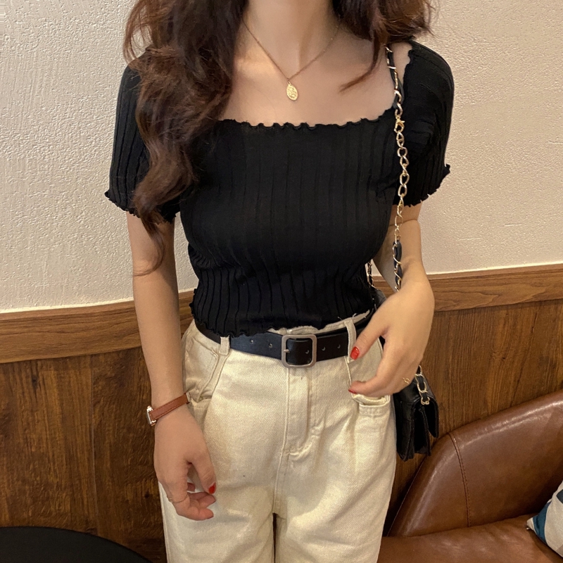 women t-shirts new fashion ulzzang solid  color | BigBuy360 - bigbuy360.vn