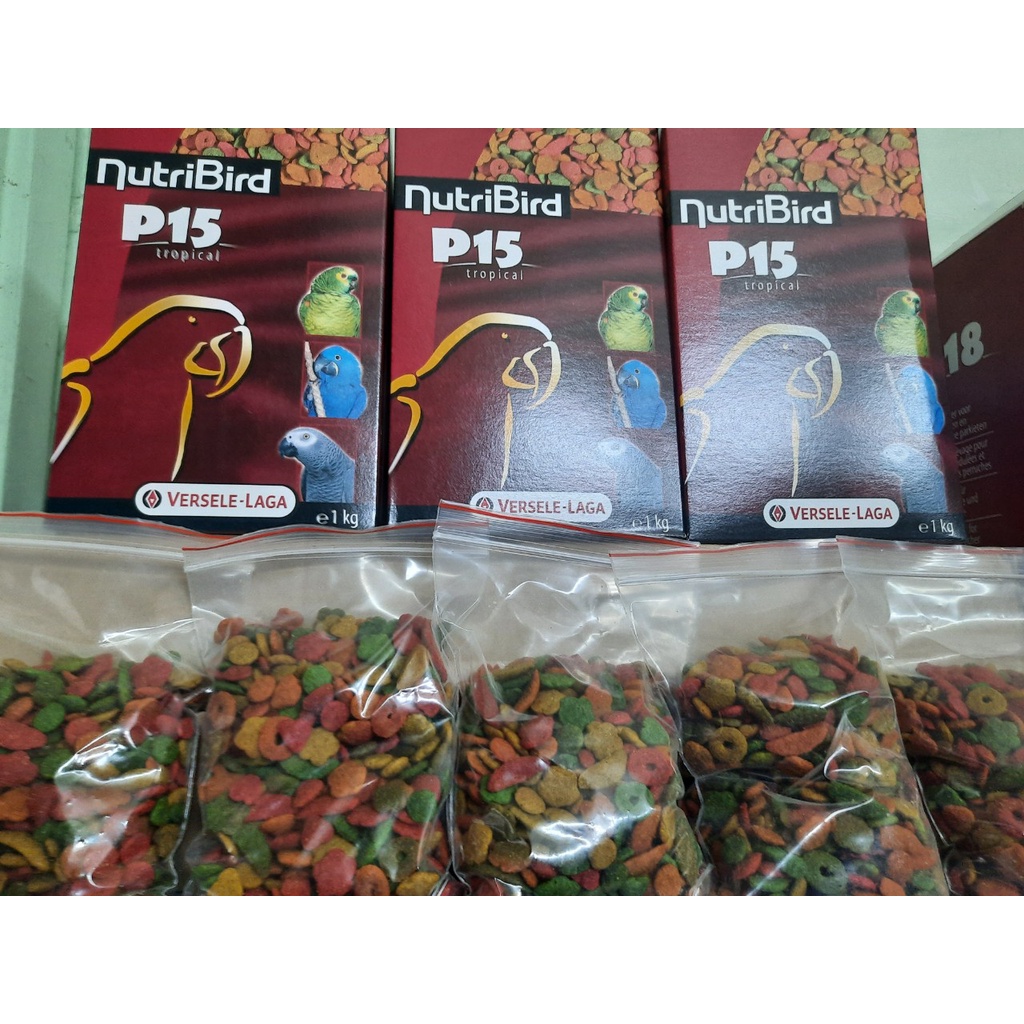 200g HẠT TRÁI CÂY NUTIBIRD P15, B18 cho vẹt