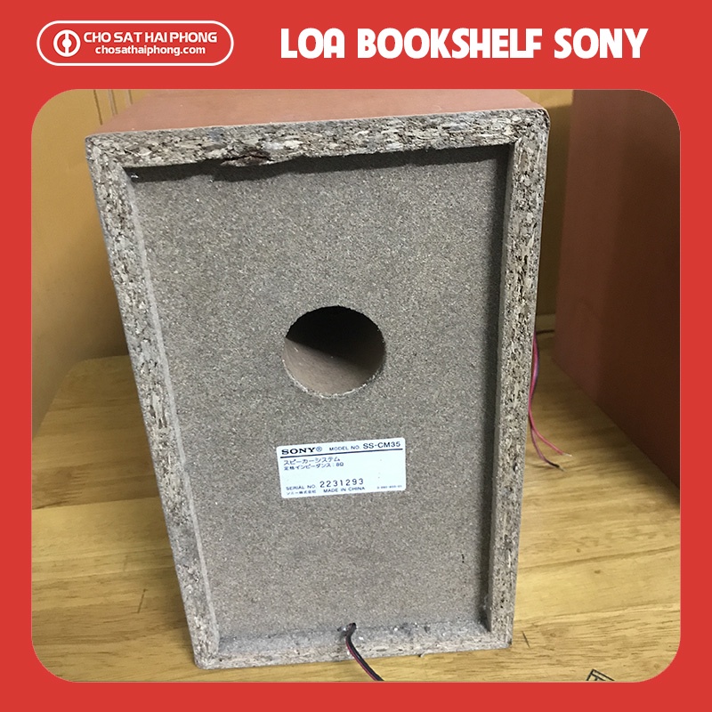 Loa Bookshelf Sony SS CM35 Nhật - Chợ Sắt Hải Phòng Online
