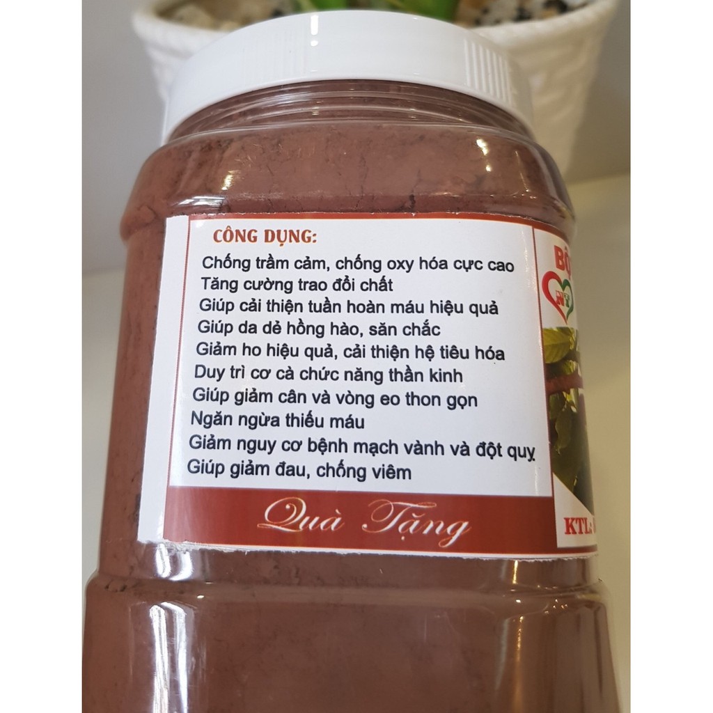 Bột ca cao Nguyên chất không đường DAKLAK - hủ 500g