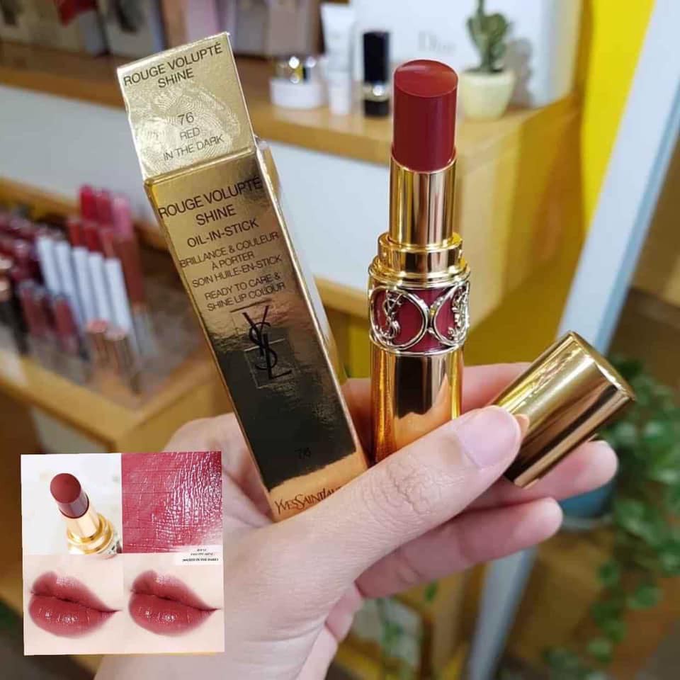 Giảm Giá Son Ysl Rouge Volupte Shine 76 - Beecost