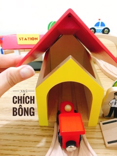 BỘ ĐƯỜNG RAY XE LỬA HÀN QUỐC - GỖ TN