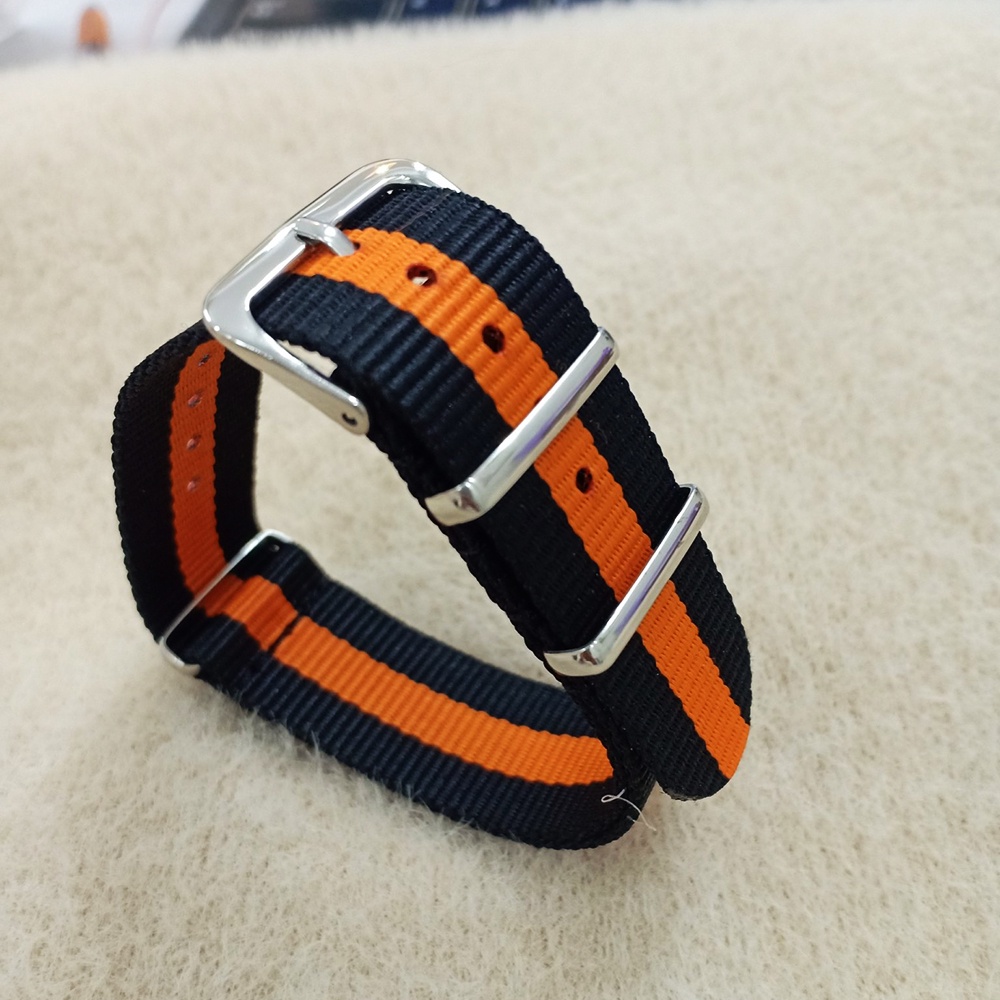 Dây Đồng Hồ Vải Dù Zulu Nato 2 size 18/20mm,22mm nhiều màu đa dạng