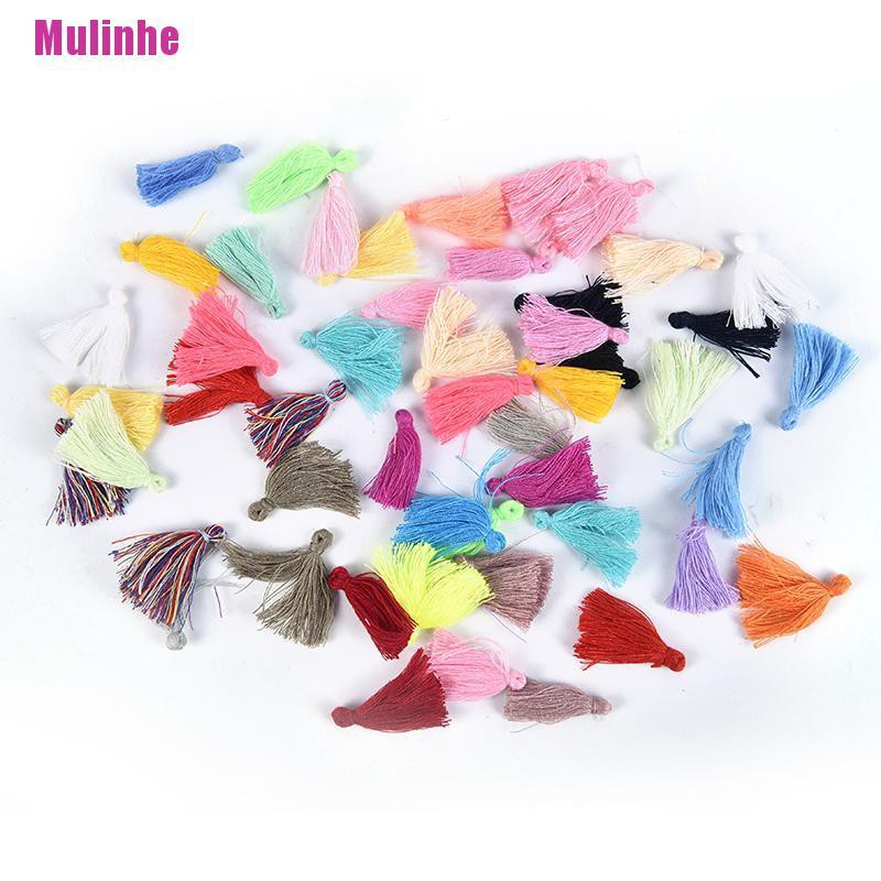 Bộ 50 Tua Rua Mini Dùng Làm Bông Tai / Trang Sức DIY