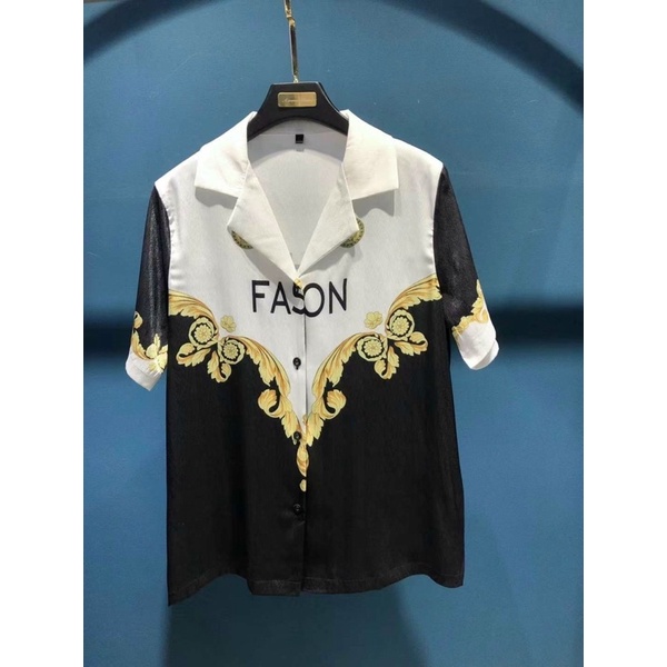 [Hàng sẵn] bộ ngủ mặc nhà pijama lụa xước Quảng Châu cao cấp tay ngắn FASHION