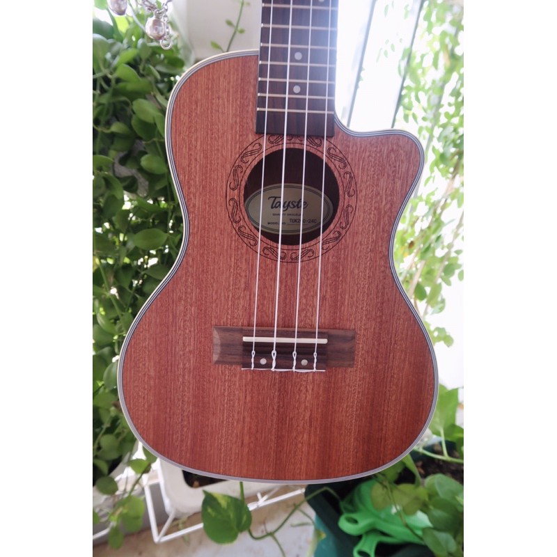 Đàn ukulele Tayste khuyết gỗ xịn-Tặng đủ phụ kiện bao đàn