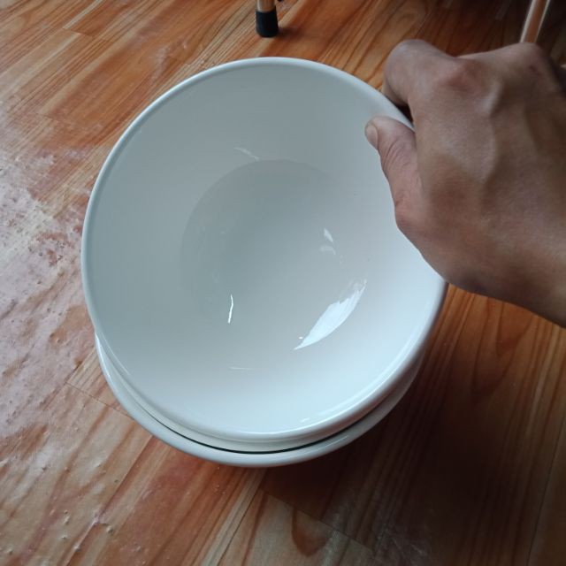 tô sứ trắng 16cm