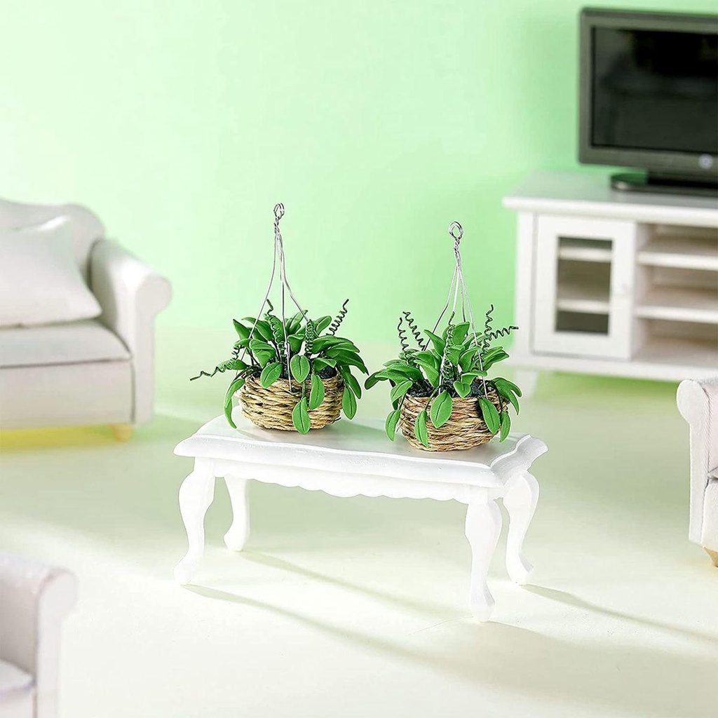 Mô Hình Chậu Cây Mini Tỉ Lệ 1 / 12 1: 12 Dùng Để Trang Trí