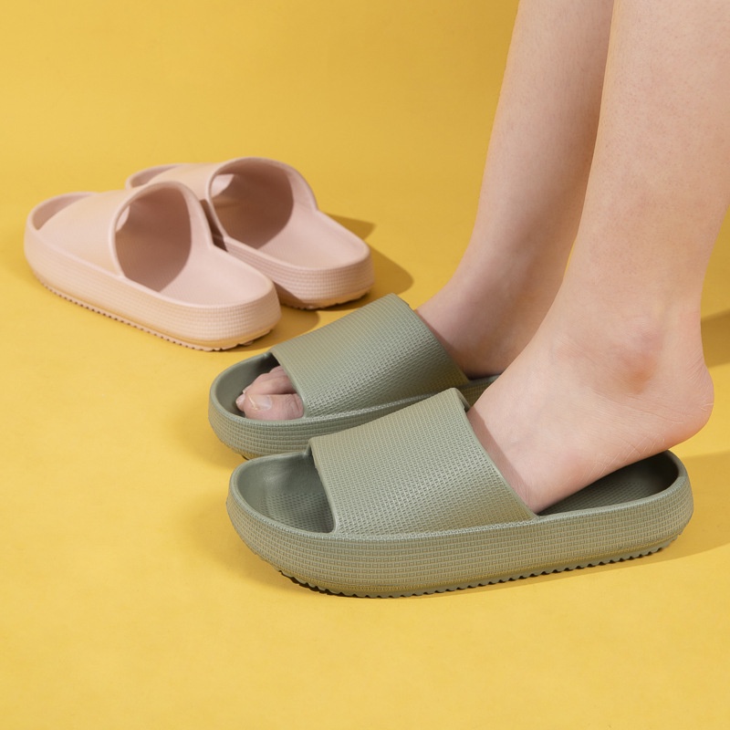 Dép Đi Trong Nhà Đế Dày Chống Trượt Thời Trang