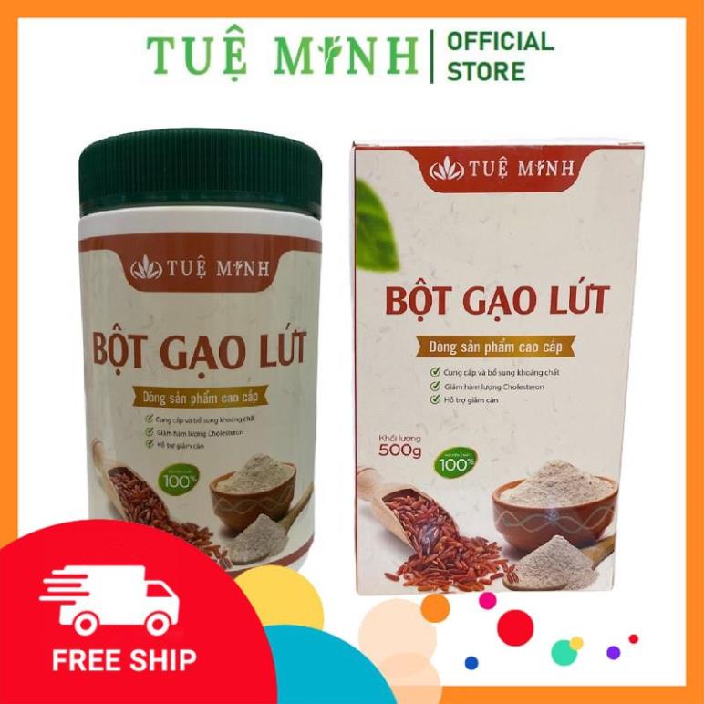 1Kg Bột Gạo Lứt Đỏ Tuệ Minh nguyên chất giúp giảm cân hiệu quả,tốt cho hệ tiêu hóa