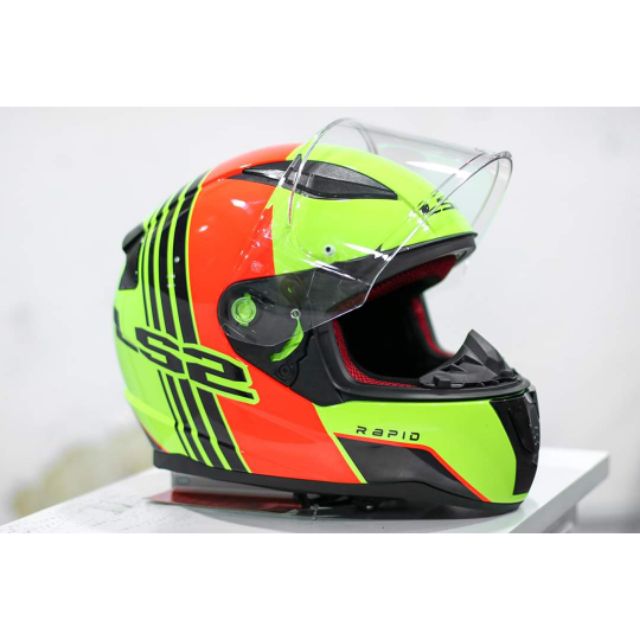 [CHÍNH HÃNG] MŨ BẢO HIỂM LS2 FF353 RAPID ( TẶNG KHĂN TRÙM ĐẦU NINJA)