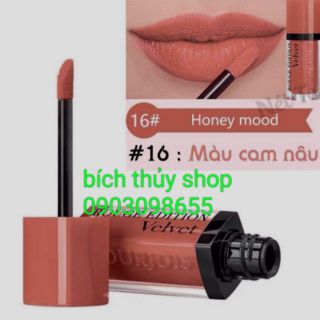 Son Bourjois màu 16# cam nâuy san hô