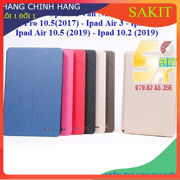 Bao Da-Ốp Màu Vân Nhám Cao Cấp Ipad Pro 10.5" - Ipad Air 3 - Ipad Air 10.5"  - Ipad 10.2" - Ipad Gen 7