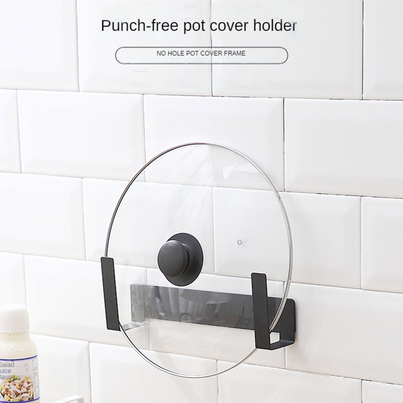 Giá Đỡ Thớt / Nắp Nồi Gắn Tường Tiện Dụng Cho Nhà Bếp