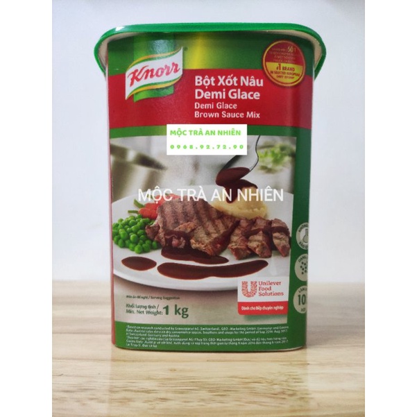 Gia Vị Knorr Súp Nền Thịt Bò Hộp 1.5KG Beef Broth Base