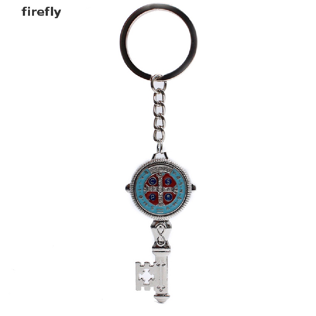 Móc Khóa Xe Hơi Thánh Benedict Jesus