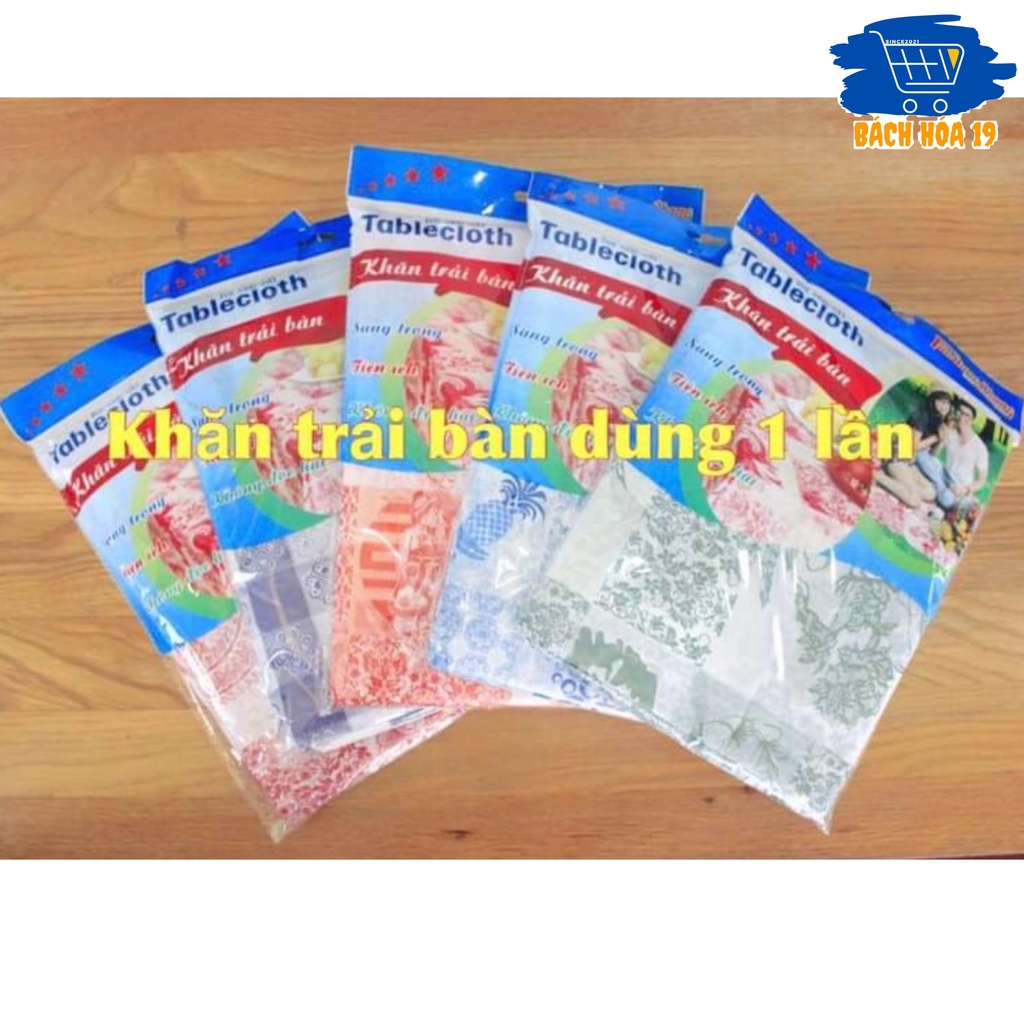 (SET10) Thảm ăn 1 lần Khăn trải nilong dùng 1 lần- bich 10 chiếc