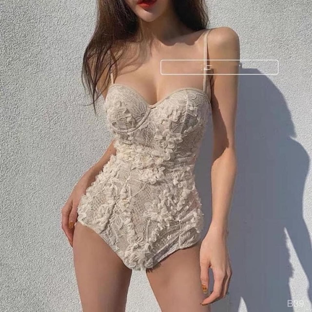 Bộ bikini ren cao cấp tay tháo rời | BigBuy360 - bigbuy360.vn