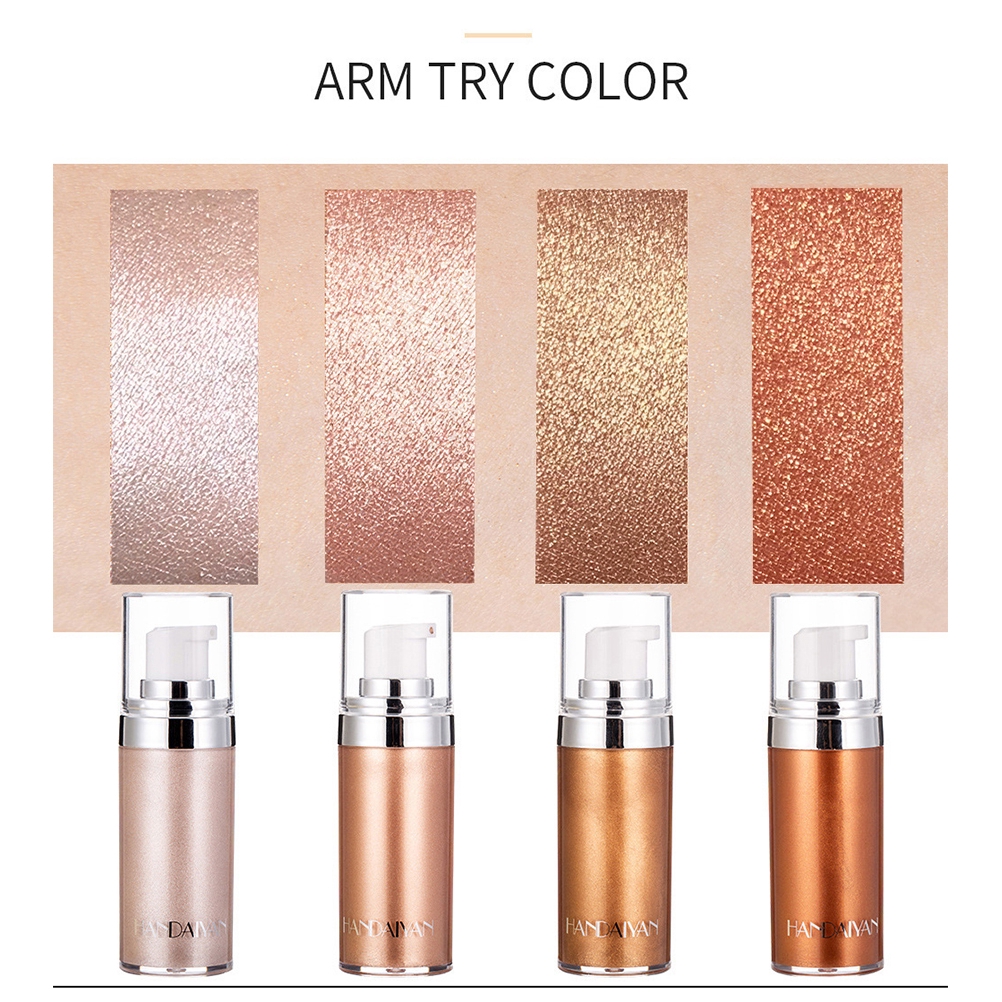 HANDAIYAN Body Luminizer Shimmer Body Liquid Highlighter Make Up Brighten Illuminator