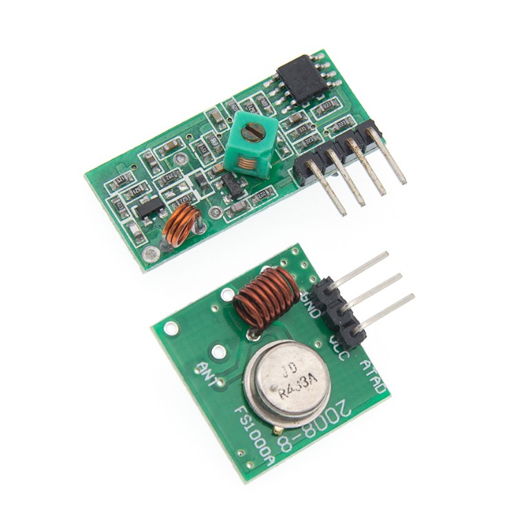 Bộ phát RF 433Mhz không dây với bộ thu chuyên dụng