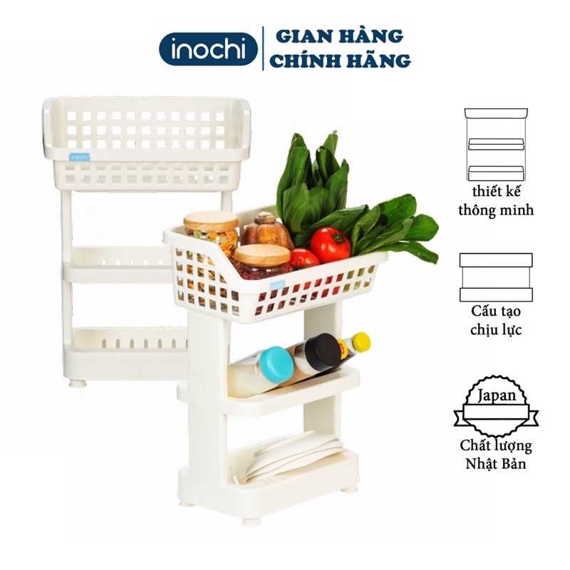 Kệ nhà bếp -Nachi INOCHI PLUS Thông Minh Dùng Đựng Gia Vị Nhà Bếp Giá Để Đồ Nhà Tắm Chắc Chắn Tiện lợi | BigBuy360 - bigbuy360.vn