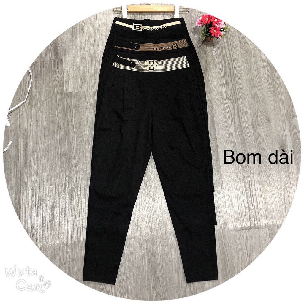 Quần Boom 💖[FREESHIP]💖 Quần Baggy Boom Dài Cạp Chữ Chất Umi HÀN cao cấp | BigBuy360 - bigbuy360.vn