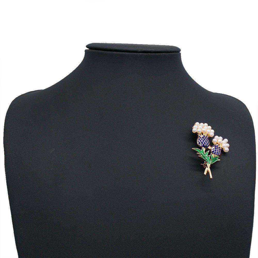 JARRED Trâm Cài Áo Hình Cây Đính Đá Phong Cách Vintage Thanh Lịch Cho Nữ