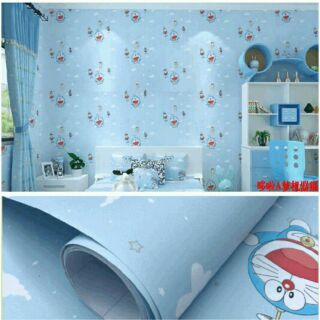 5m Giấy dán tường doraemon