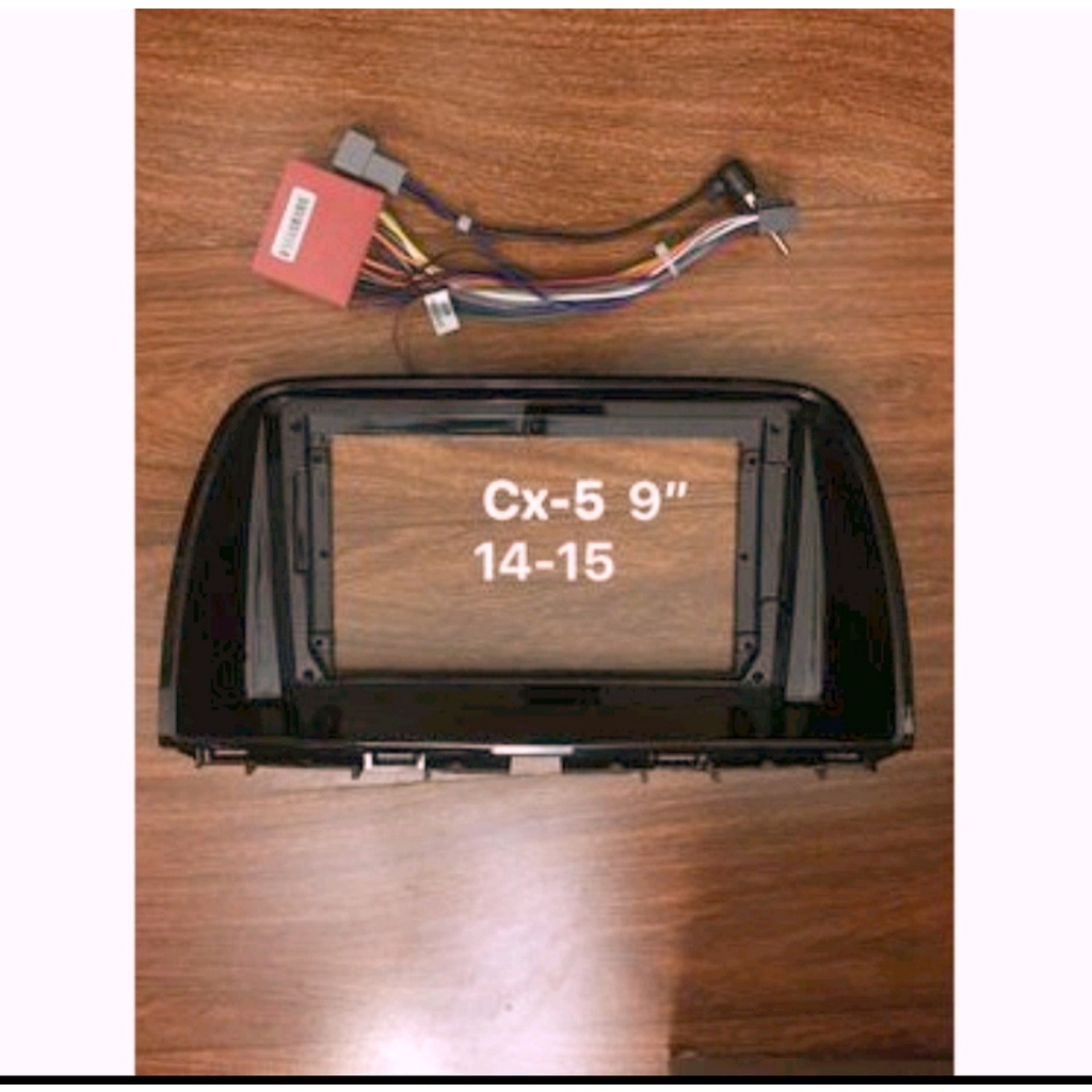 Mặt dưỡng màn hình MAZDA CX5 kèm jack zin 2012-2017